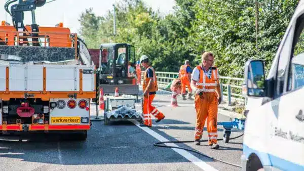 Veilig werken langs de weg